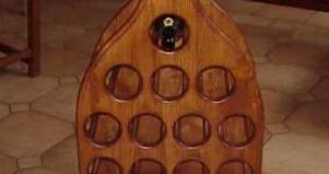 Credenza Bottigliera su misura in legno 